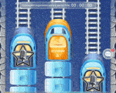 a screenshot of a game that says contagem regressiva para o sprint final 00 : 00 : 03