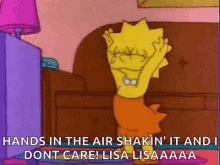 The Simpsons Lisa GIF - The Simpsons Lisa Dancing GIFs