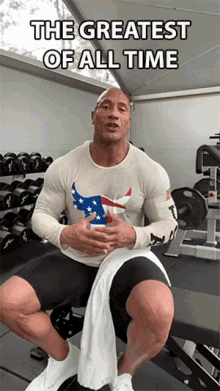 The Greatest Of All Time The Goat Dwayne Johnson GIF - The Greatest Of All Time The Goat Dwayne Johnson The Rock GIFs
