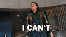 I Cant Loki GIF - I Cant Loki Tom Hiddleston GIFs