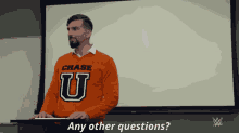 Andre Chase Any Other Questions GIF - Andre Chase Any Other Questions Andre Chase University GIFs