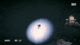 a video of a man playing a video game with the words sayin bezmenoscolietto