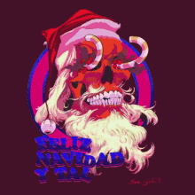 Christmas Feliz Navidad GIF - Christmas Feliz Navidad Skull GIFs