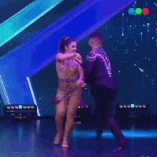 Bailando Salsa Matia Y Johana Ortiz GIF - Bailando Salsa Matia Y Johana Ortiz Got Talent Argentina GIFs