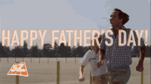 Happy Fathers Day Sky Zone GIF - Happy Fathers Day Sky Zone Running GIFs