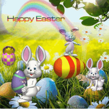 Happy Easter Bunny GIF - Happy Easter Bunny Rabbit GIFs