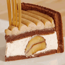 Chestnut Cake Cake GIF - Chestnut Cake Cake Dessert GIFs