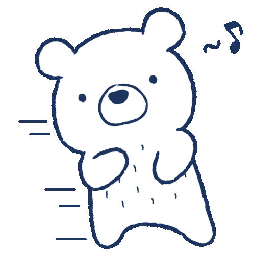 White Bear Sticker - White Bear Happy Stickers