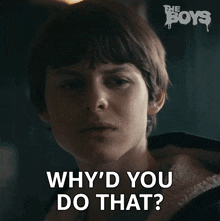 Why'D You Do That Ryan GIF - Why'D You Do That Ryan The Boys GIFs
