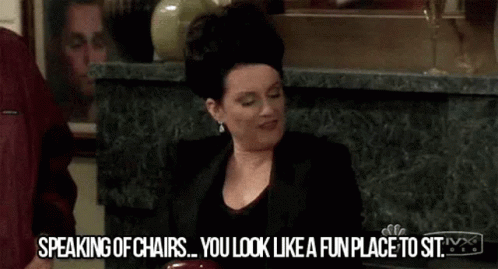 Flirt Pick Up Line GIF - Flirt Pick Up Line Karen Walker - Discover ...