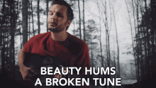 Singing Beauty Hums A Broken Tune GIF - Singing Beauty Hums A Broken Tune Singer GIFs