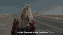 Bebe Rexha Cause Im Tired Of The Fake Love GIF - Bebe Rexha Cause Im Tired Of The Fake Love Fake Love GIFs