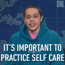 Its Important To Practice Self Care Saturday Night Live GIF - Its Important To Practice Self Care Saturday Night Live Weekend Update GIFs