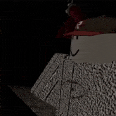 a roblox character wearing a hat with a letter r on it