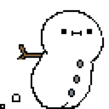 winter snowman billy srgrafo walk