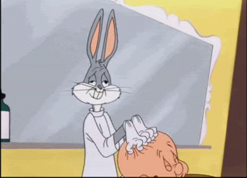 Bugs Bunny Elmer Fudd Gif - Bugs Bunny Elmer Fudd Massage - Discover &  Share Gifs