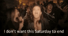 I Don'T Want This Saturday To End GIF - Saturday Itssaturday Theweekend GIFs