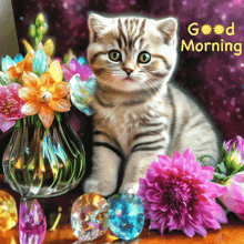 Cat Good Morning GIF
