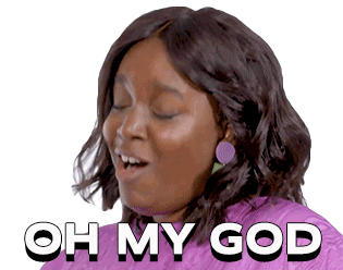 Oh My God Lolly Adefope Sticker