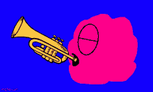 Loofah Trumpet GIF - Loofah Trumpet Playing GIFs