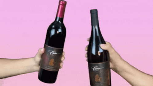 Cheers Bottles Of Wine GIF - Cheers Bottles Of Wine - Discover & Share GIFs