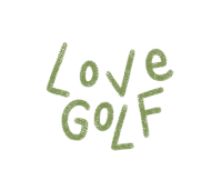 the word love is written in green chalk on a white background