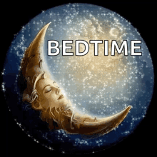 Bedtime Full Moon GIF