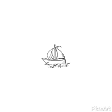 Boat Sailing GIF - Boat Sailing Sketch GIFs