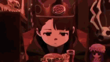 Anime Sad Burger King GIF - Anime Sad Burger King GIFs