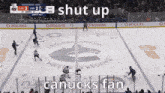 Hockey Nhl GIF - Hockey Nhl Shut Up GIFs