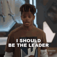 I Should Be The Leader Dino Fury Gold Ranger GIF