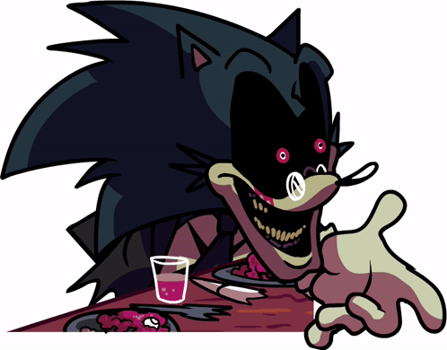 Majin Sonic God Feast Fnf Sticker - Majin Sonic God Feast FNF Fnf -  Discover & Share GIFs