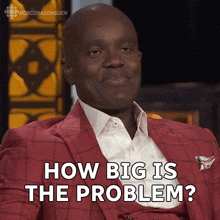 How Big Is The Problem Wes Hall GIF - How Big Is The Problem Wes Hall Kingofbayst GIFs