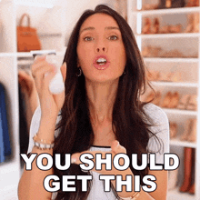 You Should Get This Shea Whitney GIF - You Should Get This Shea Whitney You Need This GIFs