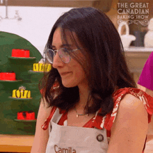 Getting Emotional Camila GIF - Getting Emotional Camila The Great Canadian Baking Show GIFs