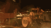 Playing Drums Danny Wagner GIF - Playing Drums Danny Wagner Greta Van Fleet GIFs