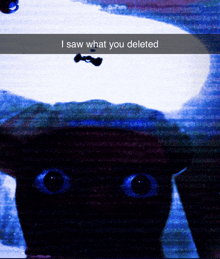 I Saw What You Deleted GIF