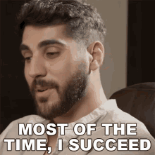 Most Of The Time I Succeed Rudy Ayoub GIF - Most Of The Time I Succeed Rudy Ayoub I Succeed As Always GIFs