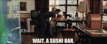Looney Tunes Back In Action Daffy Duck GIF - Looney Tunes Back In Action Daffy Duck Wait A Sushi Bar GIFs