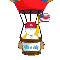 4th Of July Fourth Of July Sticker