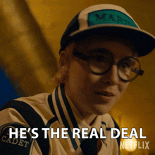 He'S The Real Deal Koby GIF - He'S The Real Deal Koby Morgan Davies GIFs