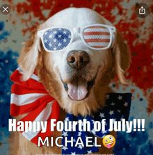 Happy Fourth Of July Dog GIF