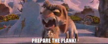 Ice Age Squint GIF - Ice Age Squint Prepare The Plan GIFs