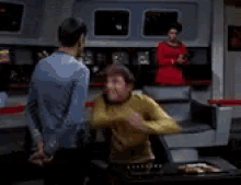 Star Trek Fuck You GIF - Star Trek Fuck You Fight GIFs