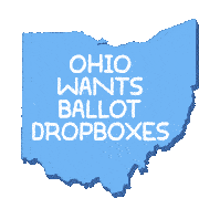 Ohio Wants Ballot Dropboxes Ballot Boxes Sticker - Ohio Wants Ballot Dropboxes Ballot Boxes Early Voting Stickers