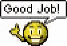 Good Job Smiley GIF - Good Job Smiley Emoticon GIFs