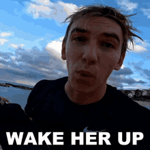 Wake Her Up Stephen Sharer GIF - Wake Her Up Stephen Sharer Get Her Out Of Bed GIFs