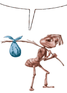 sad ant