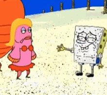 Spongebob Kicking Sand GIF - Spongebob Kicking Sand Diamondsonshine GIFs