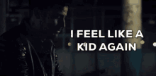 Tyler Hynes Kid Again GIF - Tyler Hynes Kid Again I Feel Like A Kid GIFs